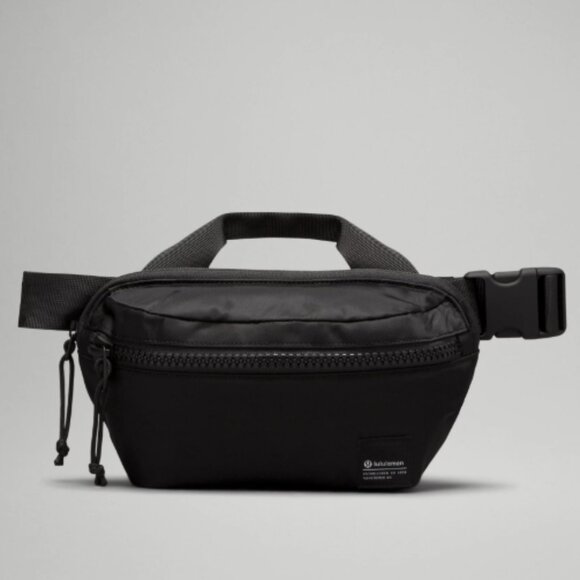 Lululemon All Day Essentials Belt Bag 2.5L Fanny Pack Unisex Black Nylon - Picture 1 of 16